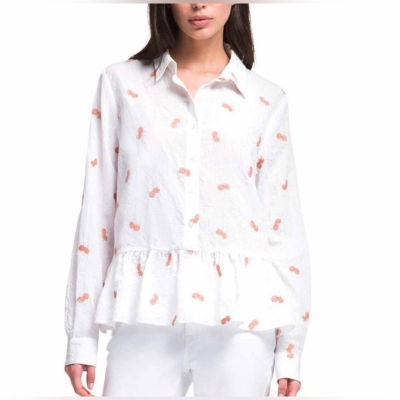 DKNY Peplum Blouse - Picture 9 of 10